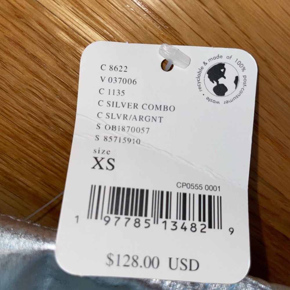 FP movement NWT Silver Pants - Picture 3 of 4